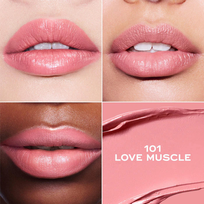 Marc Jacobs Beauty  Heart On Long-Lasting Soft Shine Lipstick tono 101 Love Muscle  cool light pink