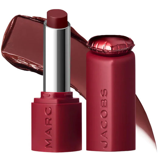 Marc Jacobs Beauty 
Heart On Long-Lasting Soft Shine Lipstick tono 109 Burning Up - deep dark brown