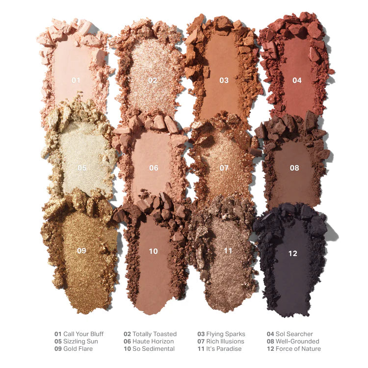 Morphe chromaplus 12-pan tono flickering sands