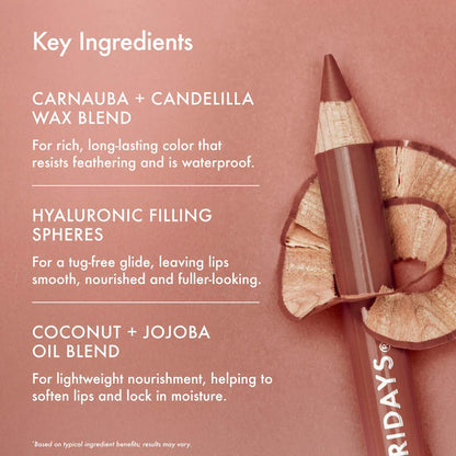 Summer Fridays  SoftLine Lip Liner Creamy Sculpting Lip Pencil tono toffee