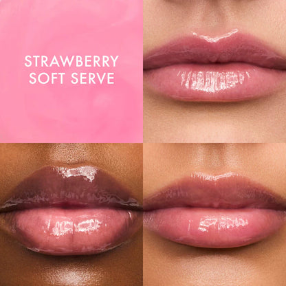 Summer Fridays Sweet Pink Duo incluye Birthday Cake + Strawberry Soft Serve Lip Butter Balm