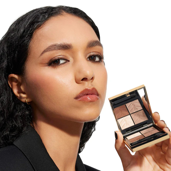 YSL couture mini clutch luxury eyeshadow palette tono 310 Exotic  golds 