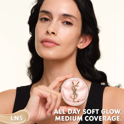 Yves Saint Laurent 
Skin Affair Soft Glow Cushion base tono LN5  light neutral 