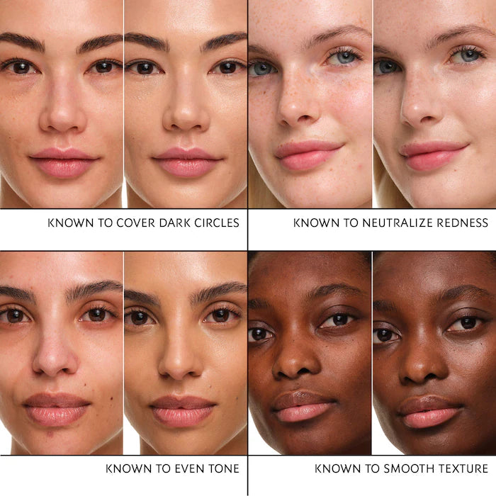 Yves Saint Laurent 
Skin Affair formas de uso Y acabado 
